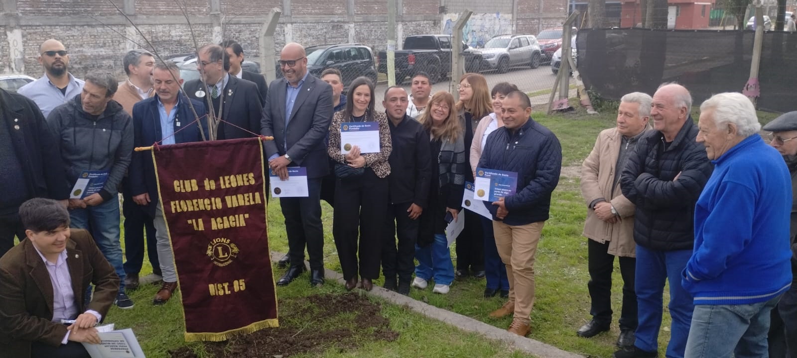 Inauguración del Club de Leones La Acacia